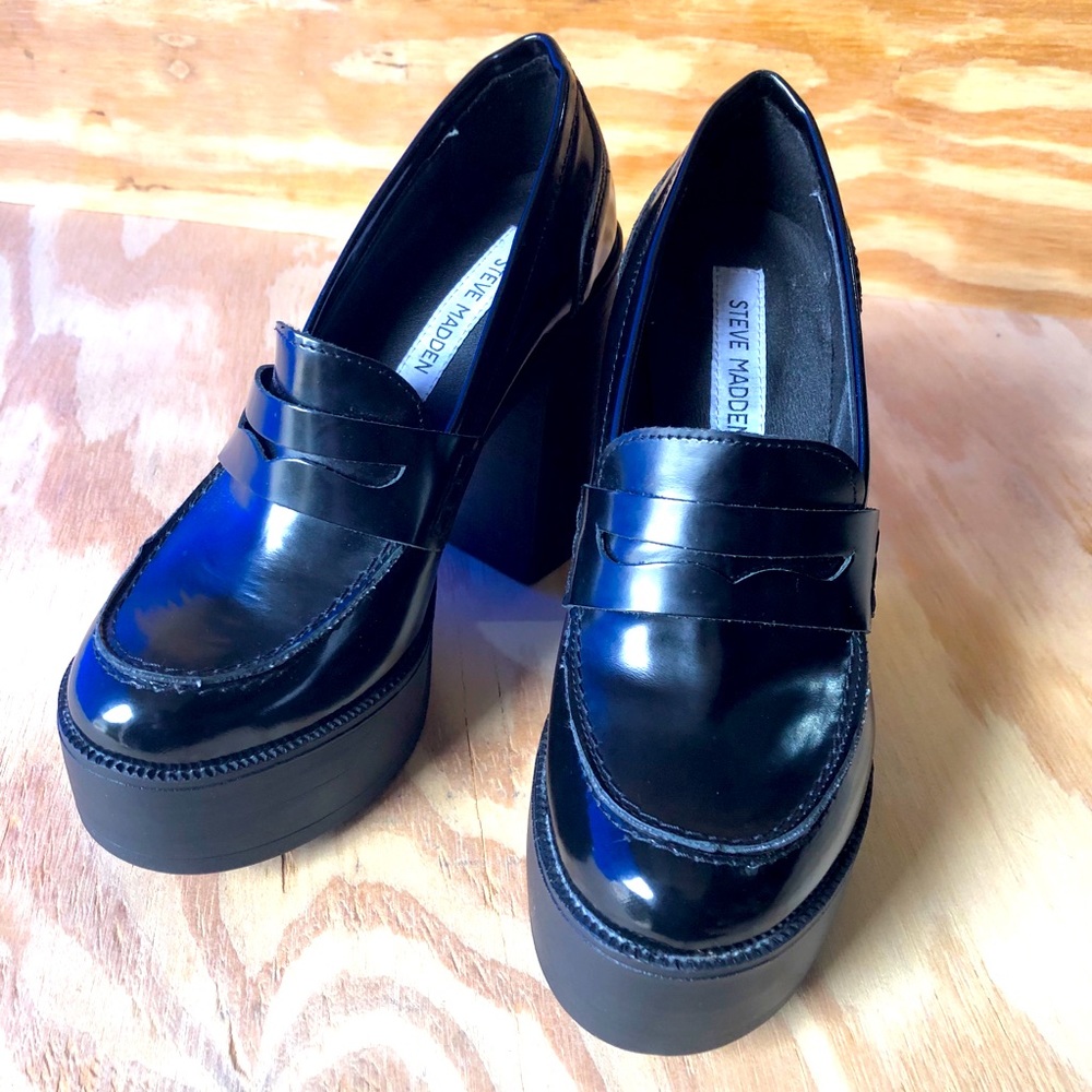 Steve Madden Juniper Loafer Heels